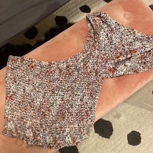 Tube top with one sleeve size Large Willow & Root